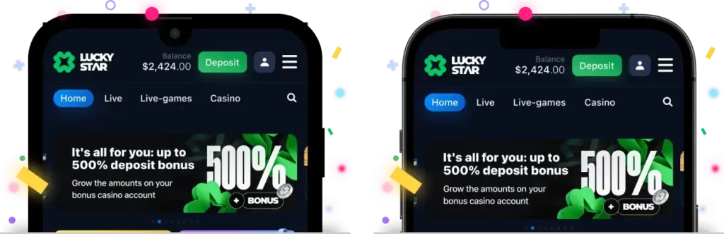 Lucky Star App এখনই ডাউনলোড করুন ও মোবাইলেই জয়লাভ করুন!