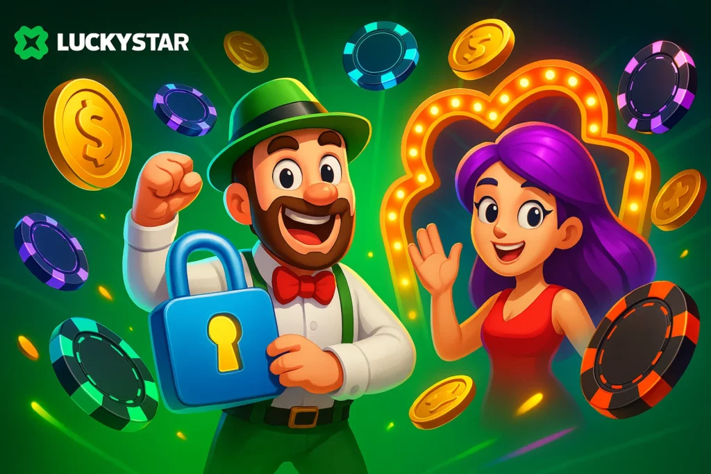 Lucky Star App দিয়ে এক ক্লিকে লগইন করুন – এবং মোবাইল বোনাস claim করুন এখনই!